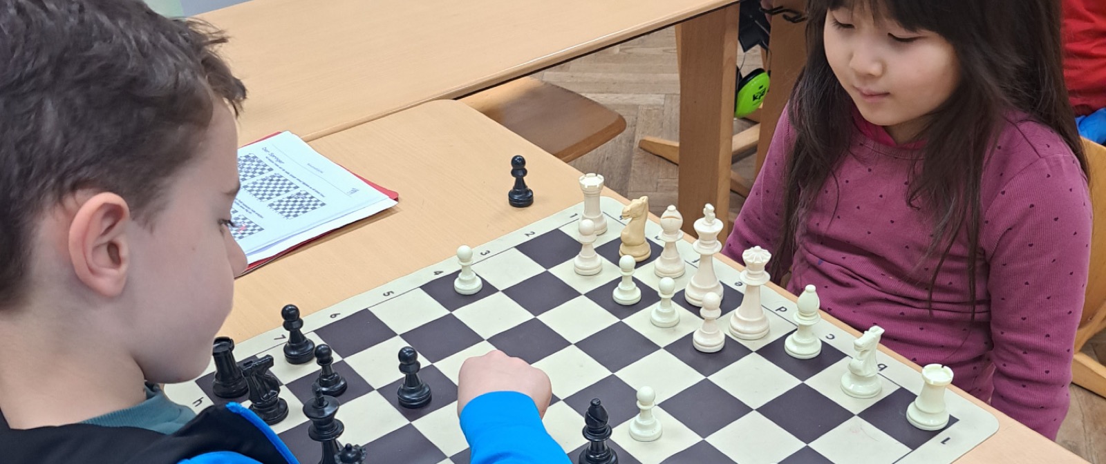 Die Schach-AG an der MCS