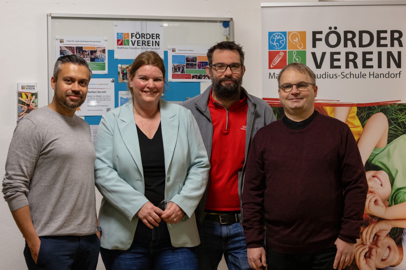 Der Vorstand des Fördervereins