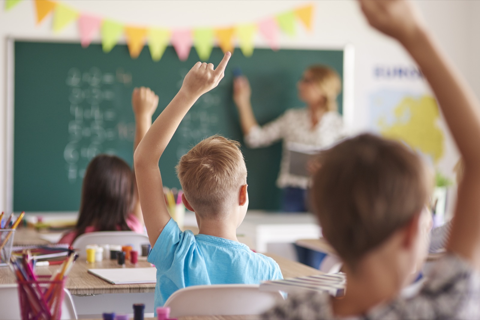 Kinder im Unterricht